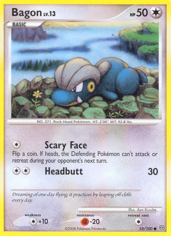 Image for Bagon (53/100) - Pokemon