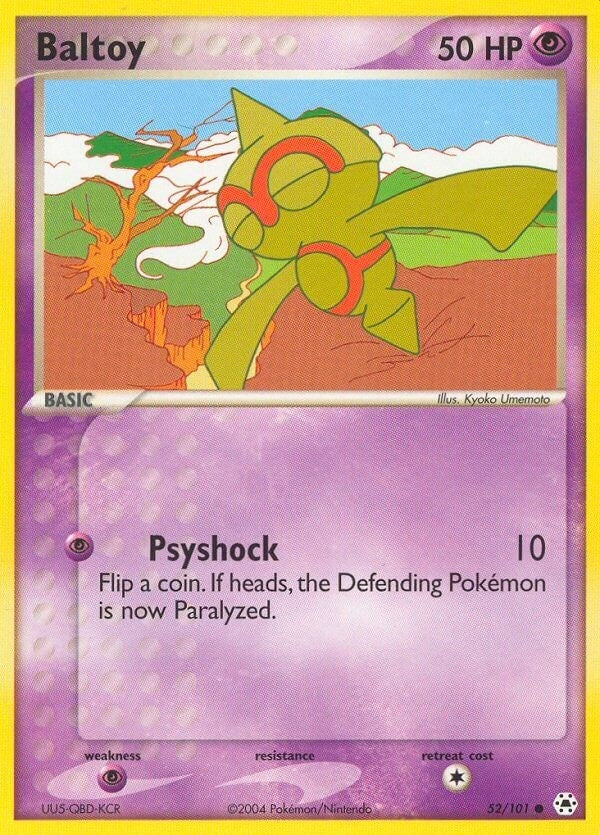 Image for Baltoy (52/101) - Pokemon
