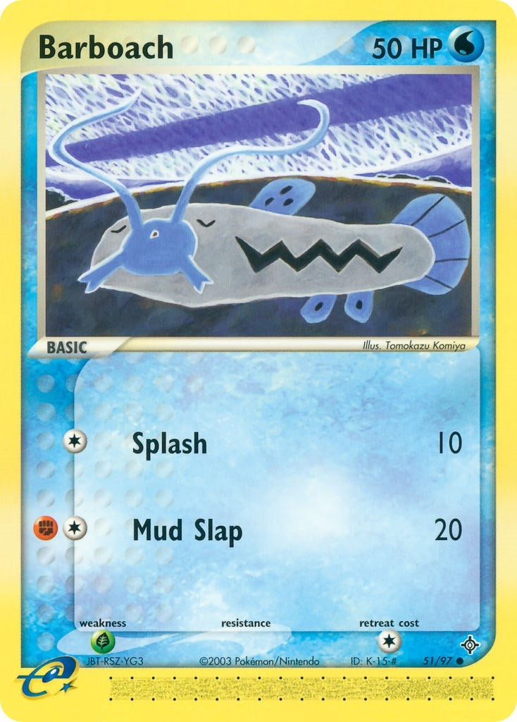 Image for Barboach (51/97) - Pokemon
