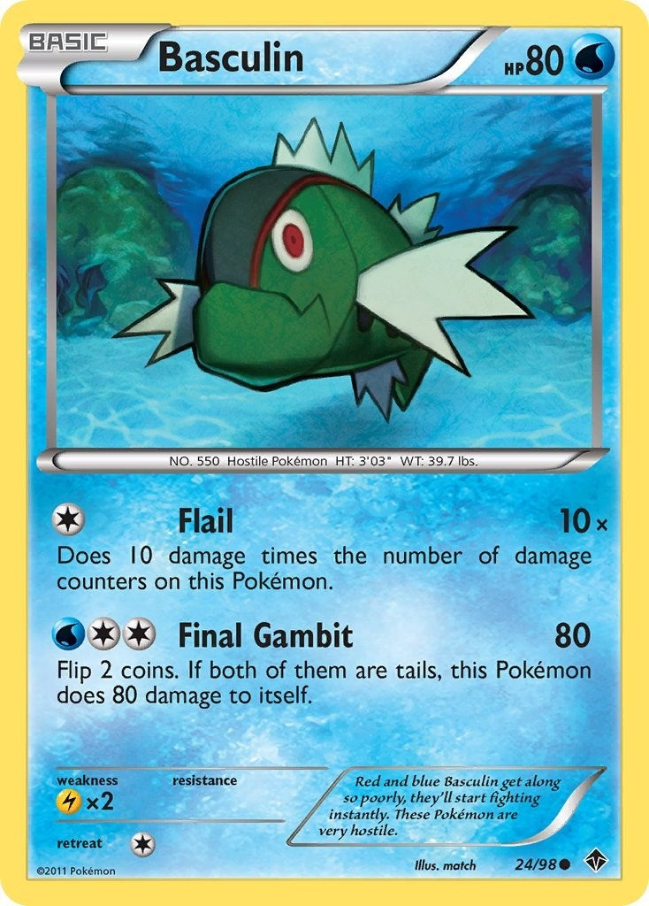 Image for Basculin (24) (24/98) - Pokemon