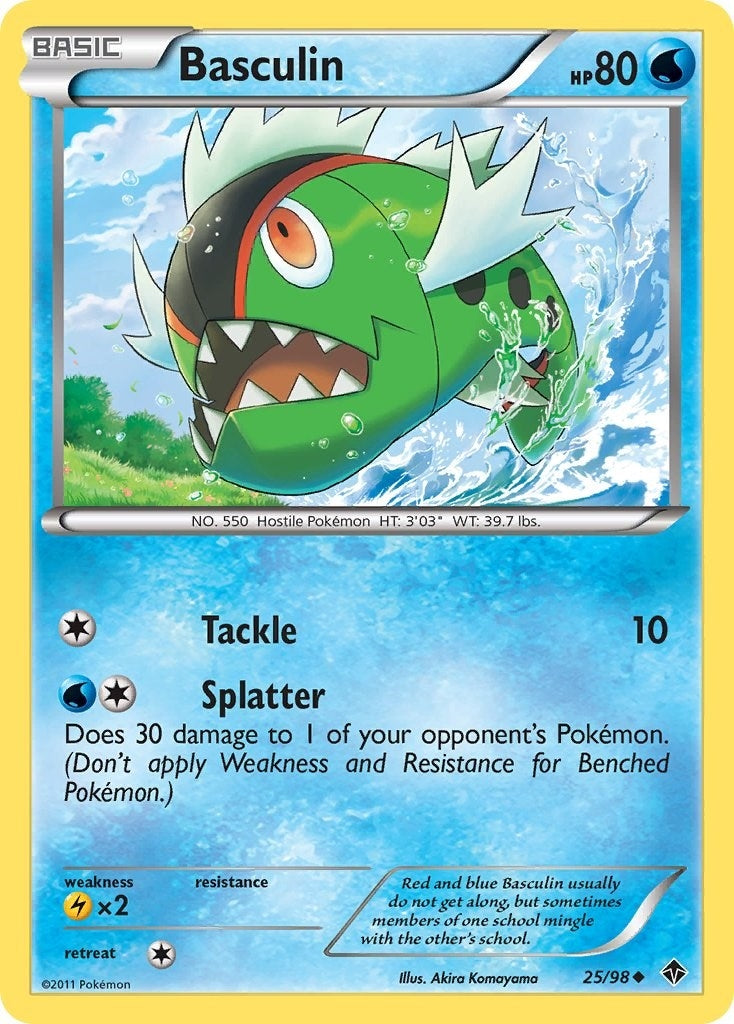 Image for Basculin (25) (25/98) - Pokemon