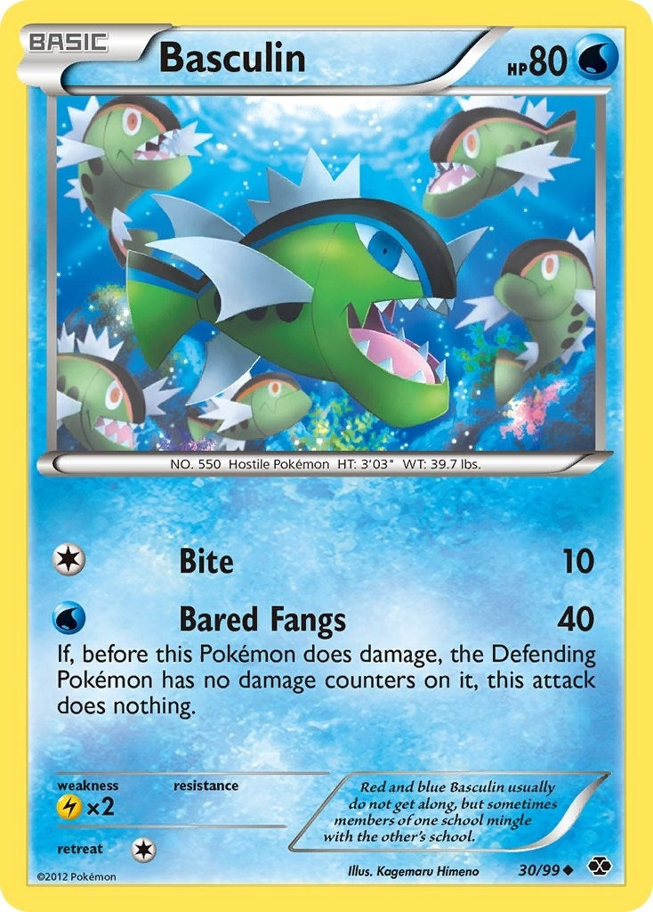 Image for Basculin (30/99) - Pokemon
