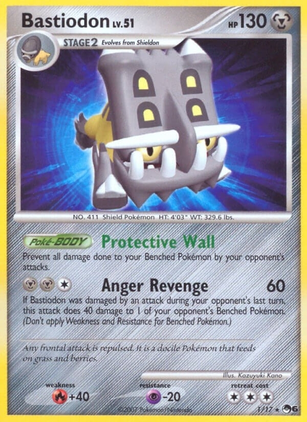 Image for Bastiodon (001/017) - Pokemon