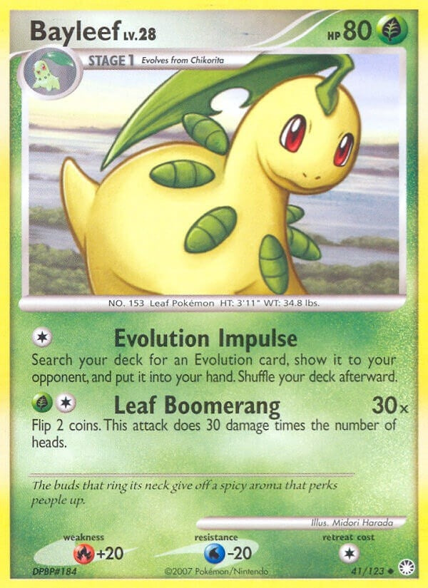 Image for Bayleef (41/123) - Pokemon