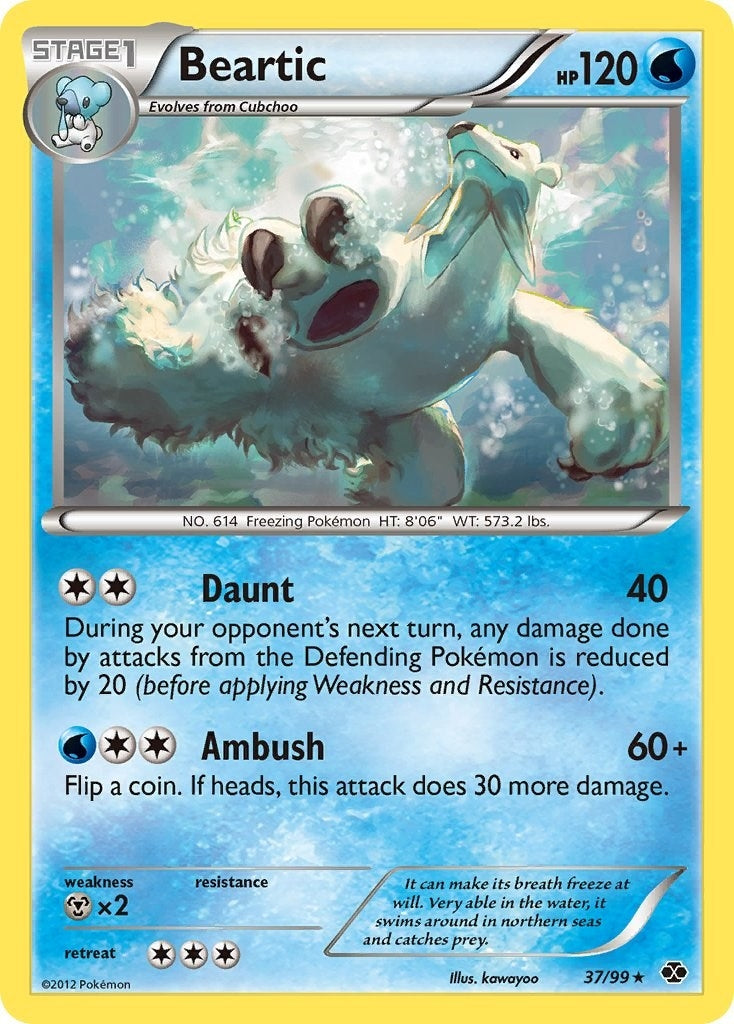 Image for Beartic (37/99) - Pokemon