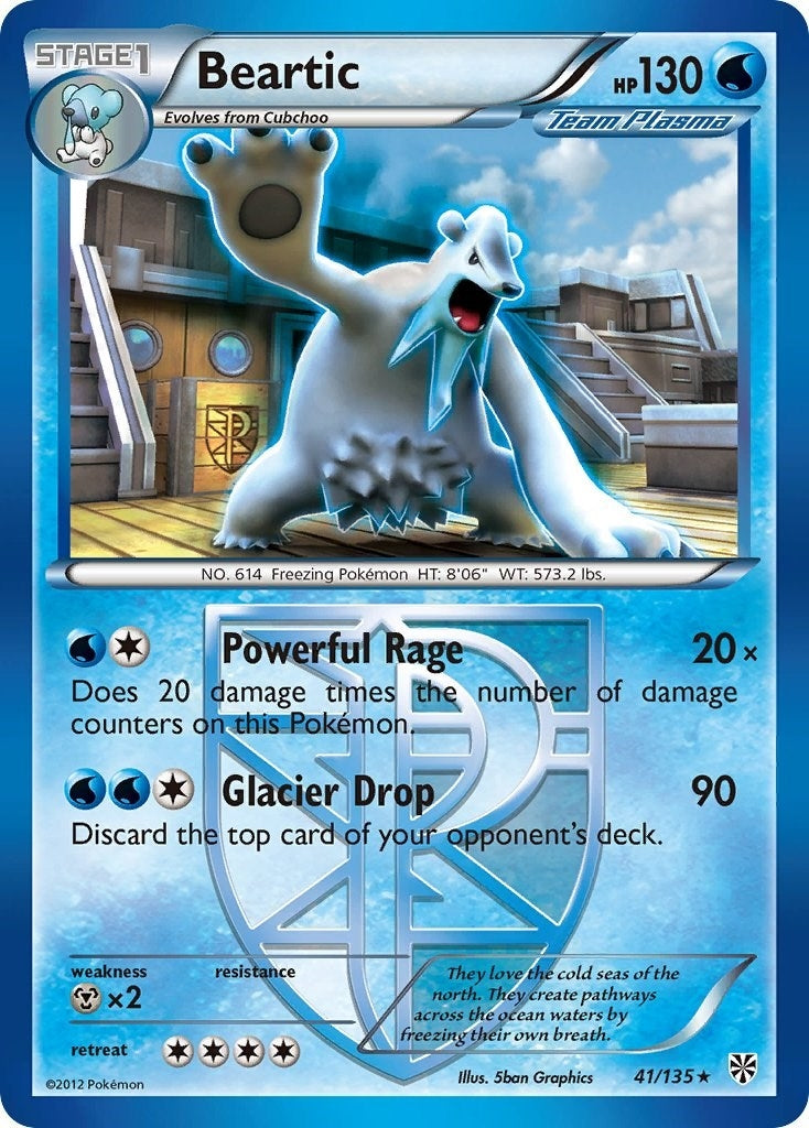 Image for Beartic (Team Plasma) (41/135) - Pokemon