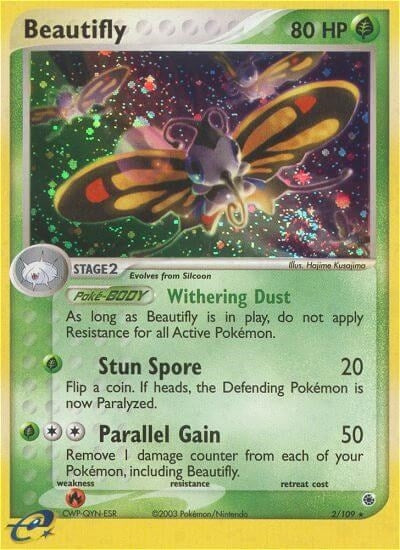 Image for Beautifly (2/109) - Pokemon