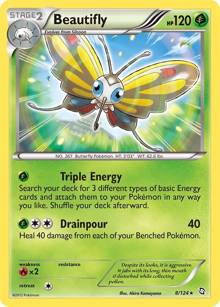 Image for Beautifly (8/124) - Pokemon