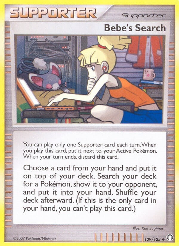 Image for Bebe's Search (109/123) - Pokemon