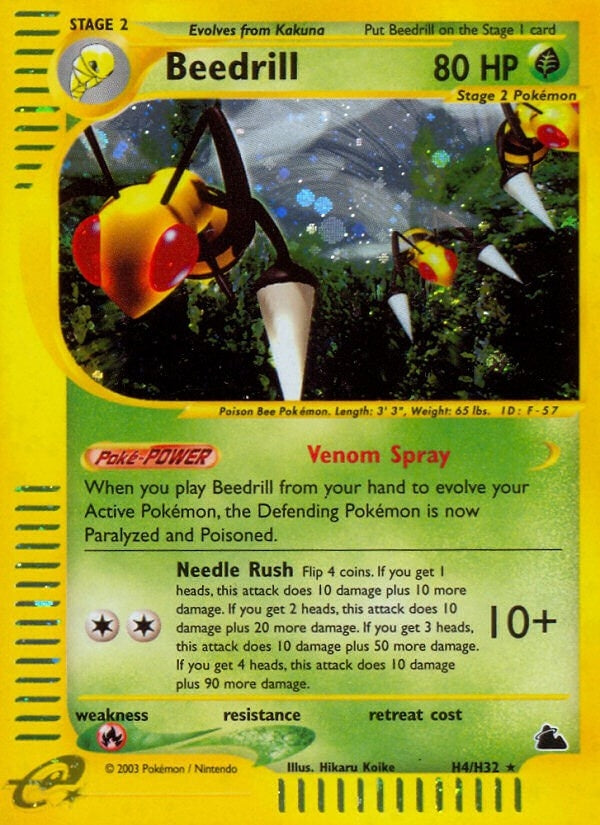 Image for Beedrill (H4) (H04/H32) - Pokemon