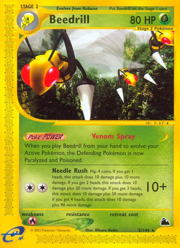 Image for Beedrill (5) (005/144) - Pokemon