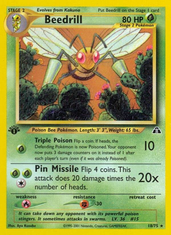 Image for Beedrill (18/75) - Pokemon