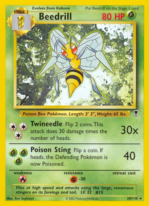 Image for Beedrill (020/110) - Pokemon