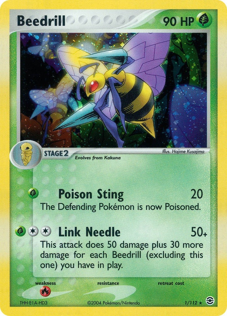 Image for Beedrill (1/112) - Pokemon