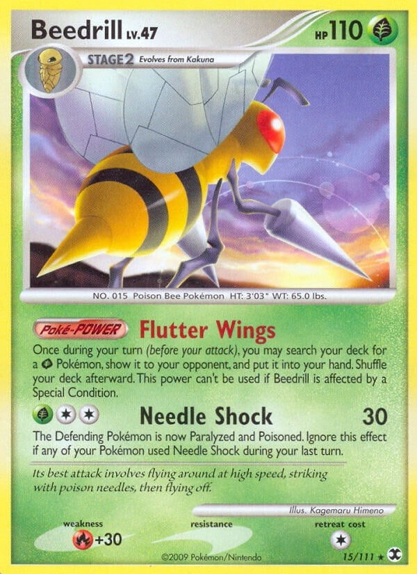 Image for Beedrill (15/111) - Pokemon