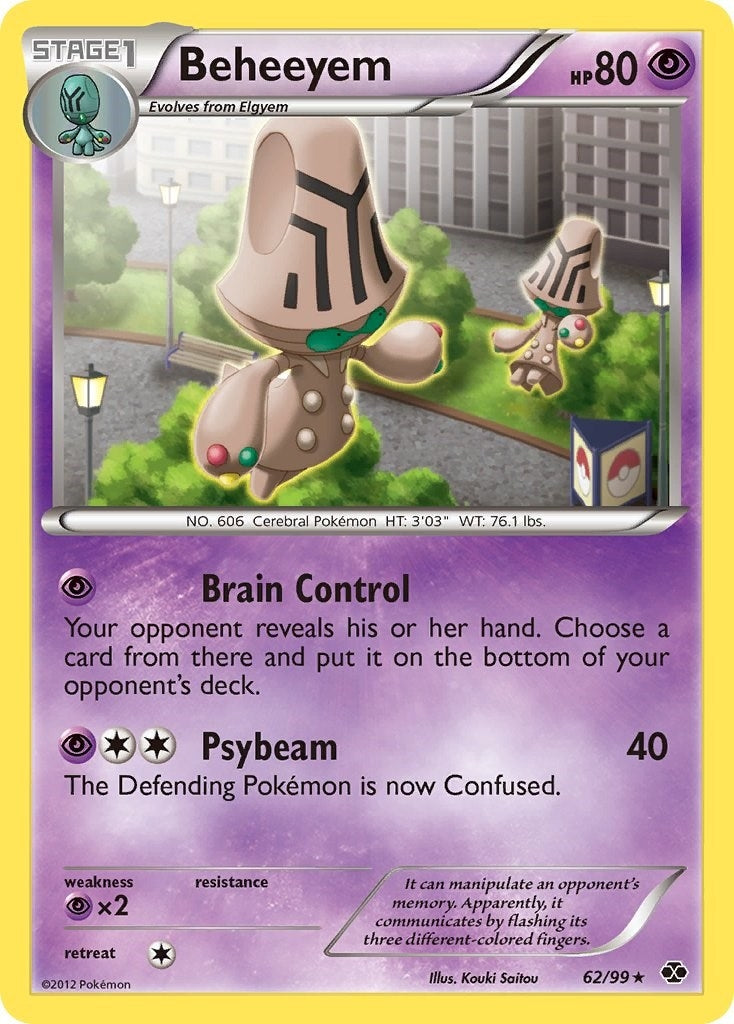 Image for Beheeyem (62/99) - Pokemon
