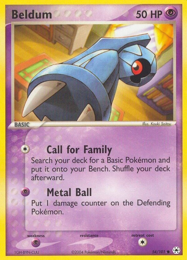 Image for Beldum (54/101) - Pokemon