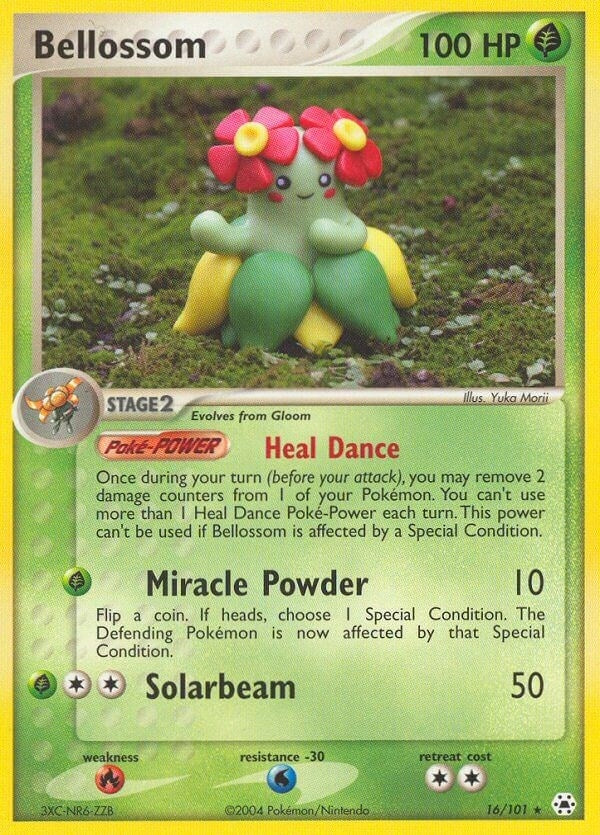 Image for Bellossom (16/101) - Pokemon