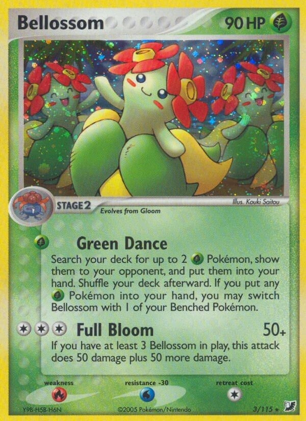 Image for Bellossom (3/115) - Pokemon