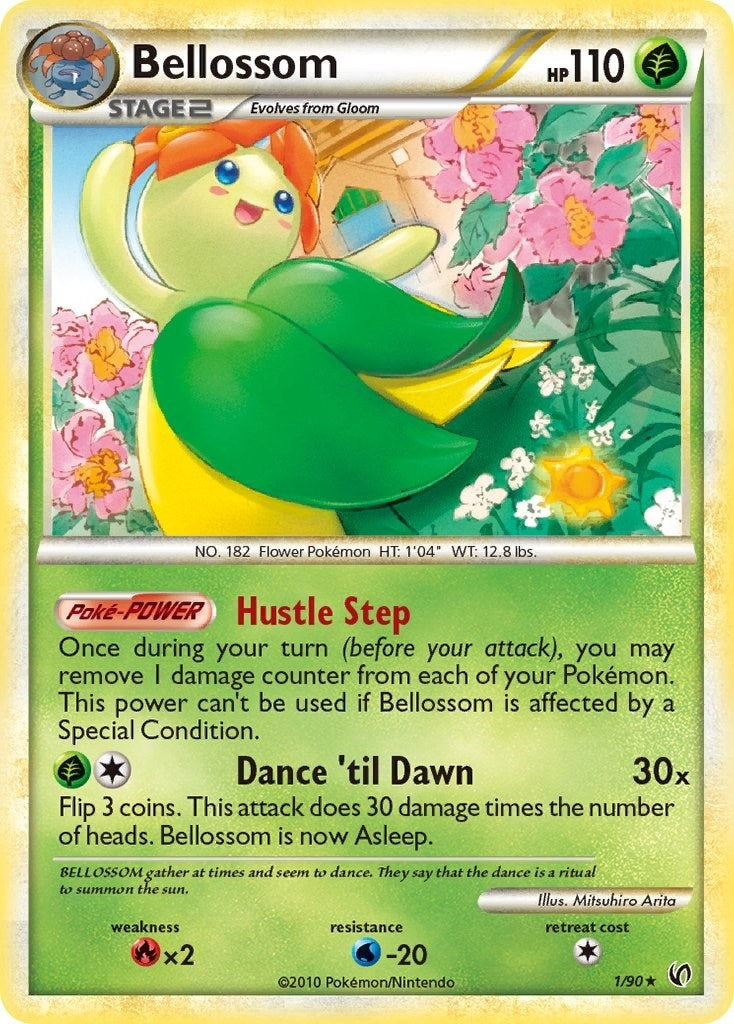 Image for Bellossom (1/90) - Pokemon