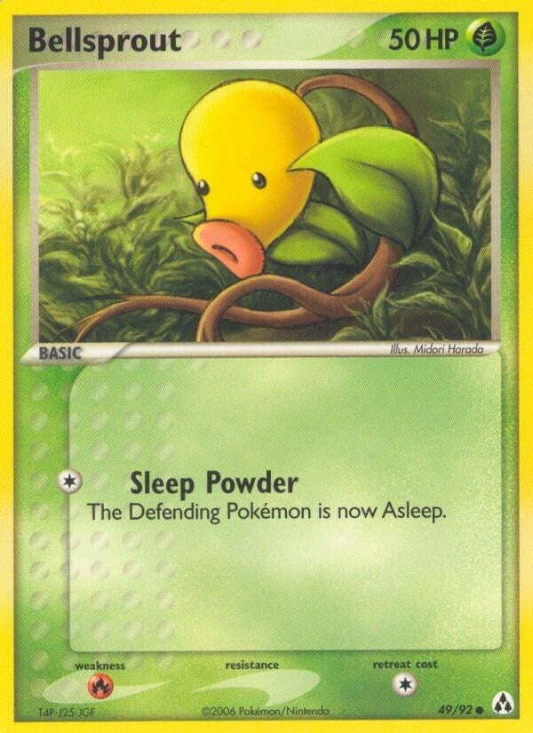 Image for Bellsprout (49/92) - Pokemon