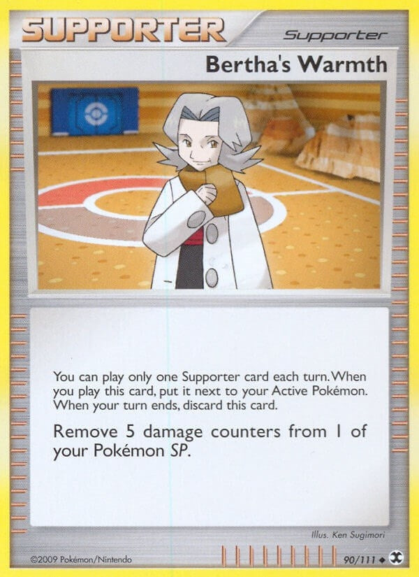 Image for Bertha's Warmth (90/111) - Pokemon