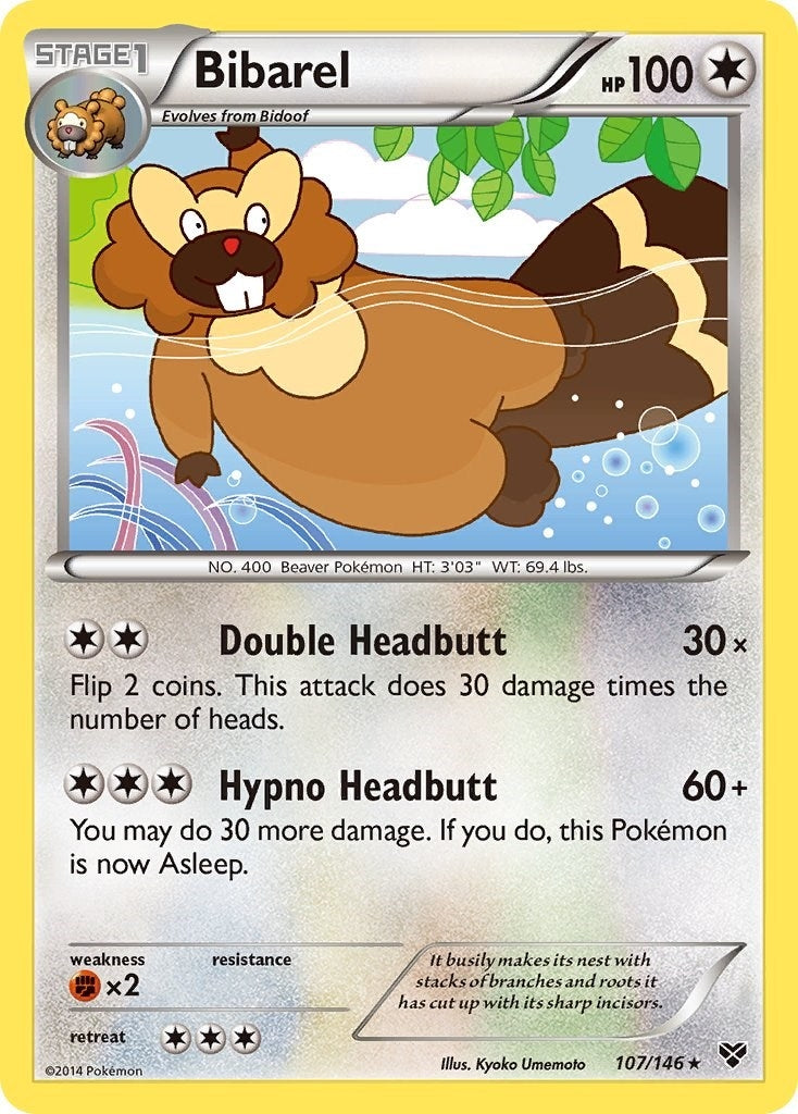 Image for Bibarel (107/146) - Pokemon