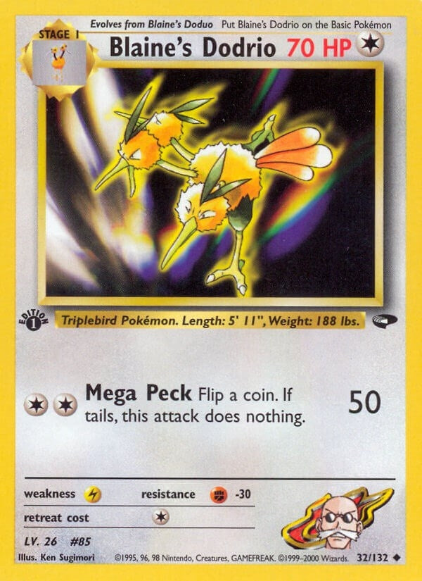 Image for Blaine's Dodrio (032/132) - Pokemon