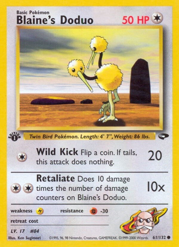 Image for Blaine's Doduo (061/132) - Pokemon
