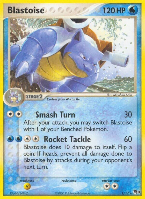 Image for Blastoise (001/017) - Pokemon