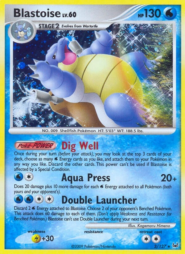 Image for Blastoise (2/127) - Pokemon