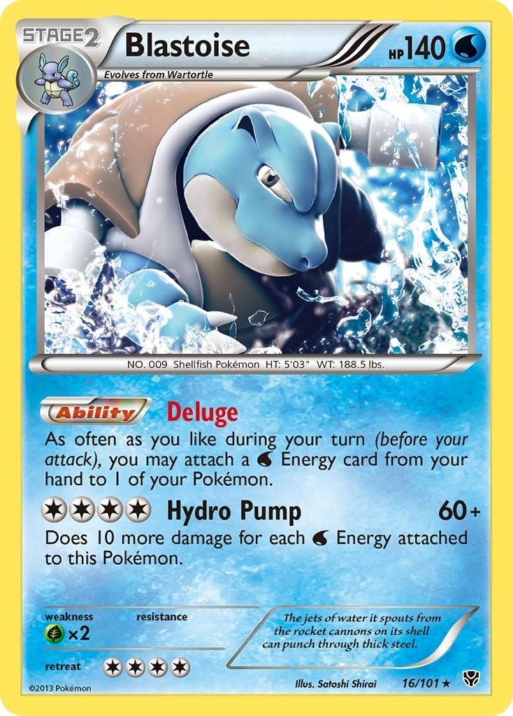 Image for Blastoise (16/101) - Pokemon
