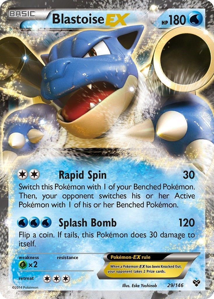 Image for Blastoise EX (29/146) - Pokemon