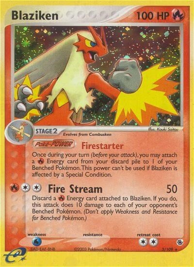 Image for Blaziken (3/109) - Pokemon
