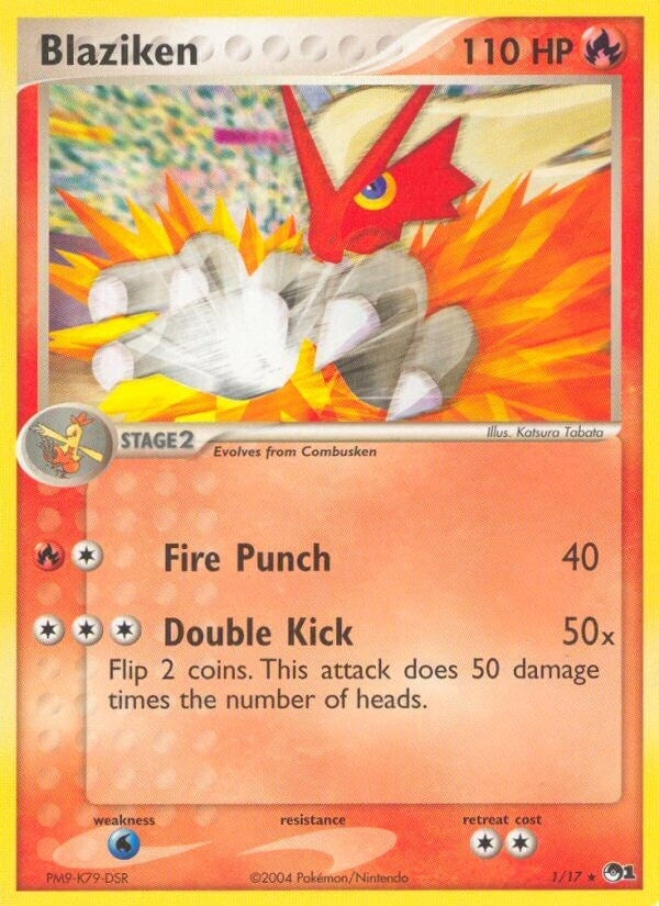 Image for Blaziken (001/017) - Pokemon