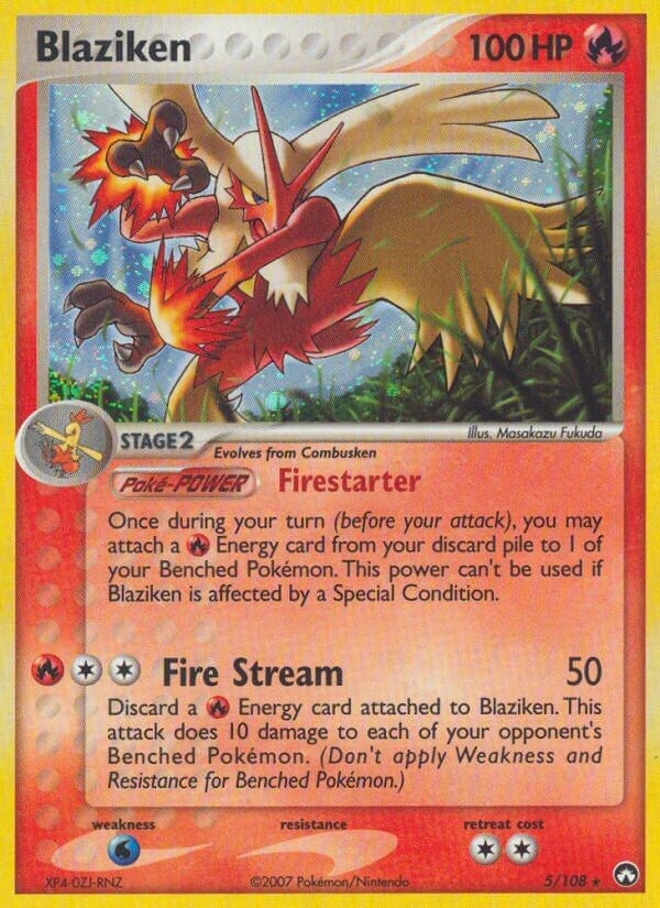 Image for Blaziken (5/108) - Pokemon