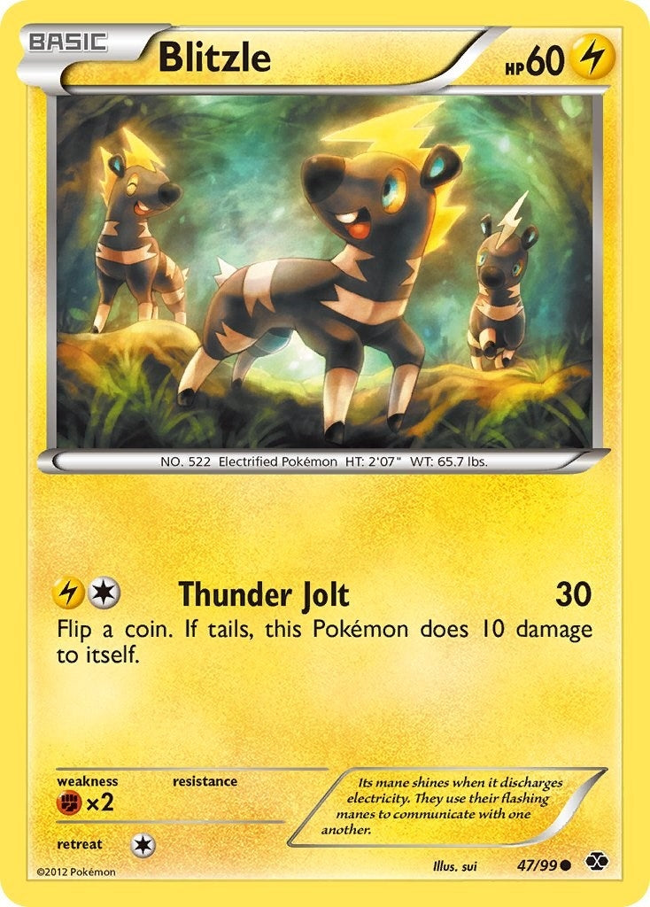 Image for Blitzle (47/99) - Pokemon