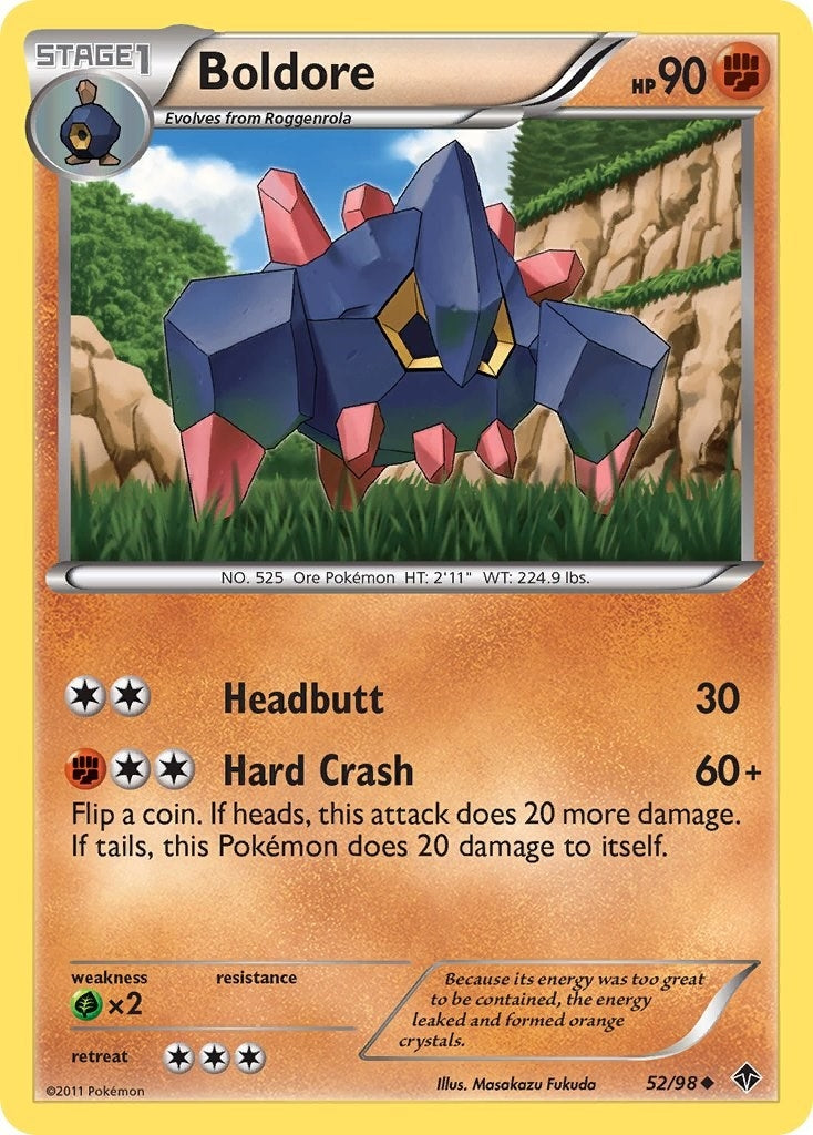 Image for Boldore (52) (52/98) - Pokemon