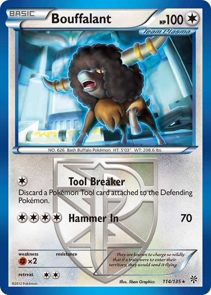 Image for Bouffalant (Team Plasma) (114/135) - Pokemon