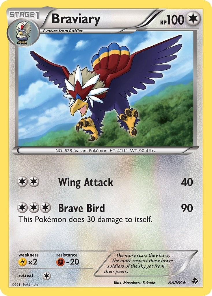 Image for Braviary (88/98) - Pokemon