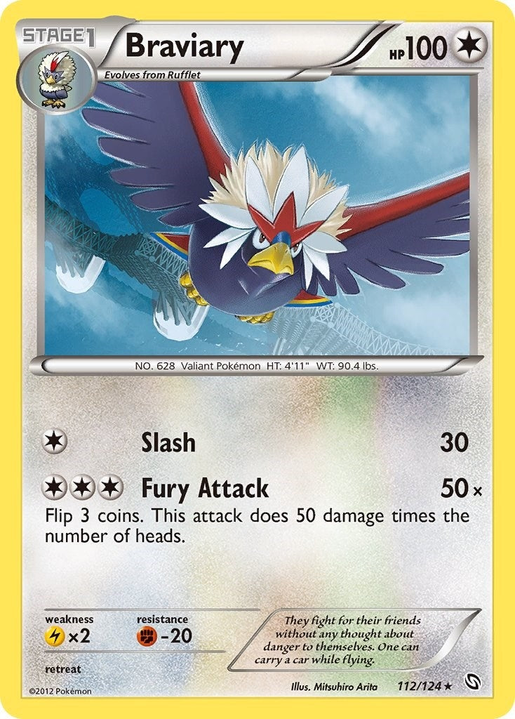Image for Braviary (112/124) - Pokemon