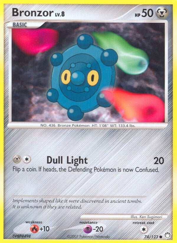 Image for Bronzor (74/123) - Pokemon