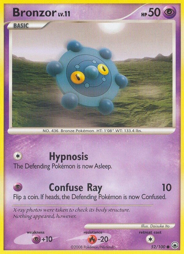 Image for Bronzor (52/100) - Pokemon