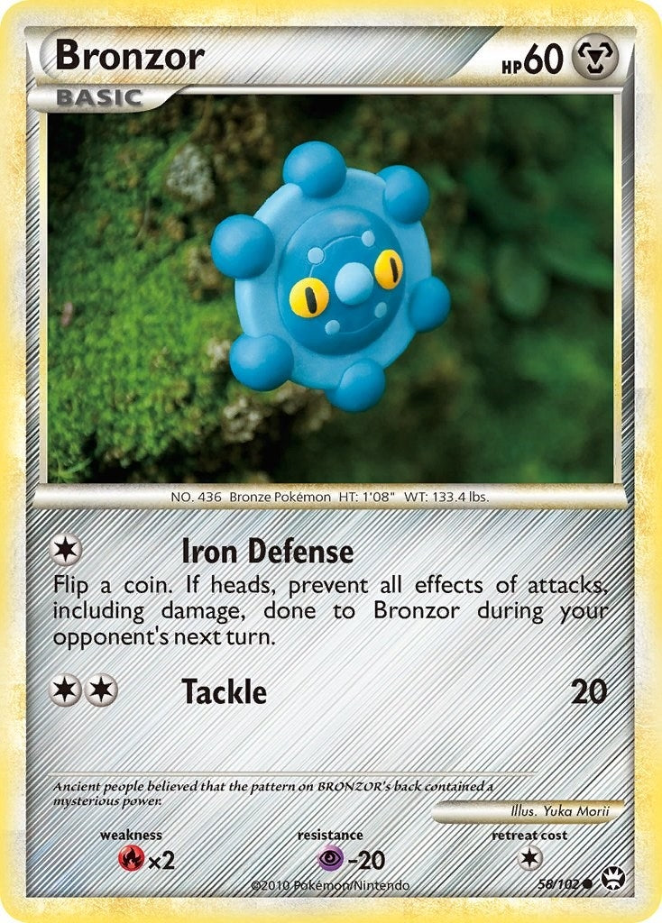 Image for Bronzor (58/102) - Pokemon