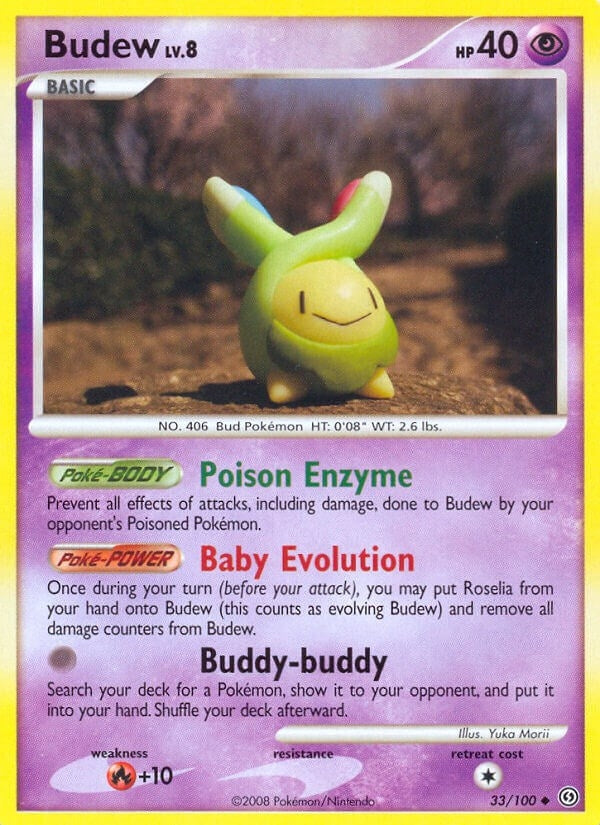 Image for Budew (33/100) - Pokemon
