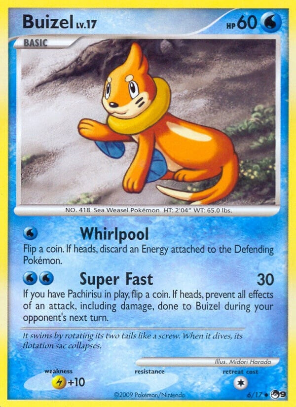 Image for Buizel (006/017) - Pokemon