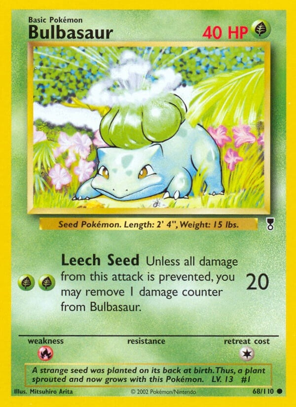 Image for Bulbasaur (068/110) - Pokemon