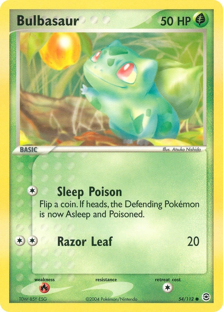 Image for Bulbasaur (54/112) - Pokemon
