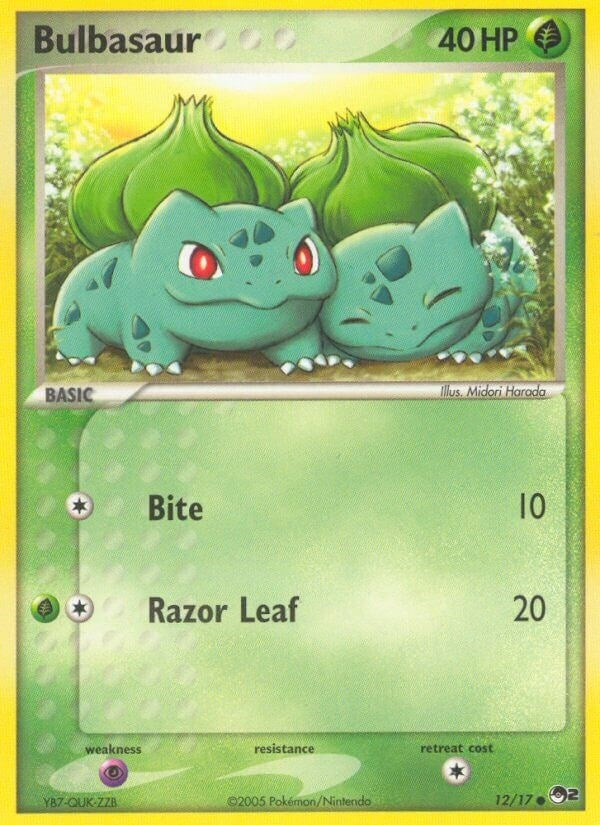 Image for Bulbasaur (012/17) - Pokemon