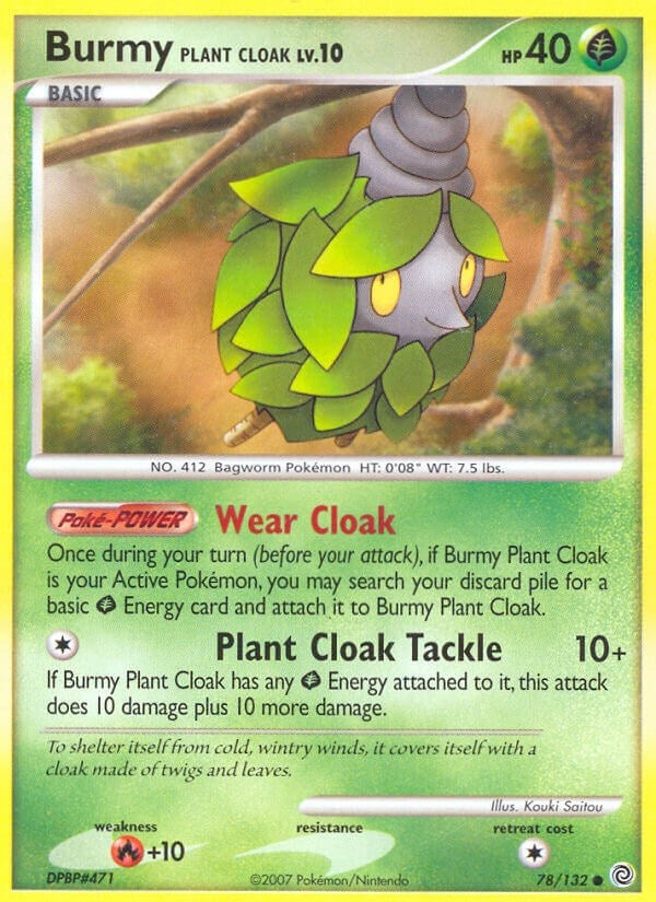 Image for Burmy Plant Cloak (78/132) - Pokemon